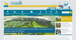Desktop Screenshot of cote-albatre.fr